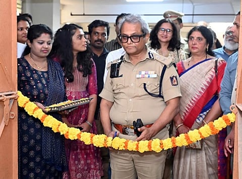 ಬೆಂಗಳೂರು ಪೊಲೀಸ್ ಆಯುಕ್ತ ಬಿ ದಯಾನಂದ ಅವರು ‘ಶೂನ್ಯ ತ್ಯಾಜ್ಯ ಕಚೇರಿ’ ಯೋಜನೆಯನ್ನು ಉದ್ಘಾಟಿಸಿದರು.