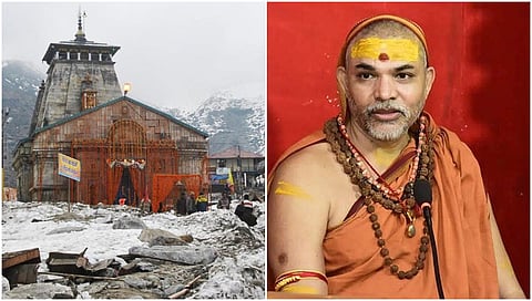 Kedaranath Temple-Swamy Avimukteshwarananda Saraswati