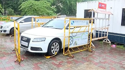 Puja Khedkars Audi Car