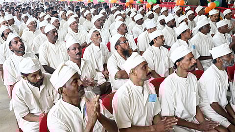 Seventy-seven prisoners were released from prisons across Karnataka on Tuesday.