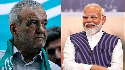 Iran’s New President Pezeshkian- PM Narendra Modi