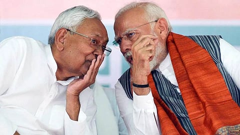 Nitish Kumar- Modi
