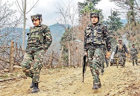 Security forces in Jammu-Kashmir