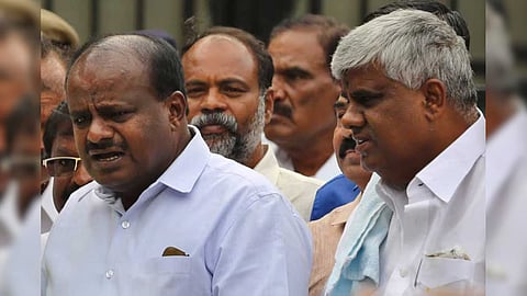 HD Kumaraswamy-HD Revanna