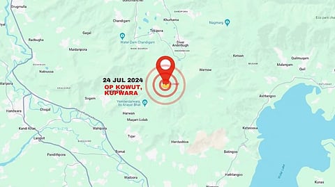 ಎನ್ ಕೌಂಟರ್ ನಡೆದ ಸ್ಥಳ ಗೂಗಲ್ ಮ್ಯಾಪ್ ನಲ್ಲಿ 