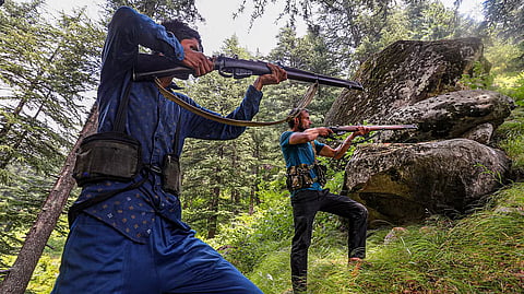 Village defence guards assisting security forces track ultras in J&K's Doda