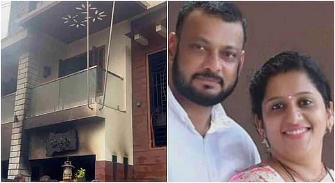 ರಮಾನಂದ್ ಶೆಟ್ಟಿ ಹಾಗೂ ಅವರ ಪತ್ನಿ ಅಶ್ವಿನಿ.