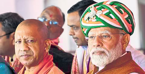 ಯೋಗಿ ಆದಿತ್ಯನಾಥ್, ಪ್ರಧಾನಿ ಮೋದಿ ಸಾಂದರ್ಭಿಕ ಚಿತ್ರ