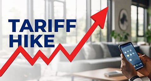 Mobile tariff hike