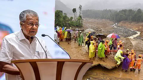 Pinarayi Vijayan-Kerala Land Slide