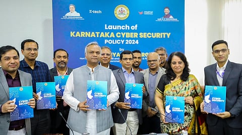 ಸೈಬರ್ ಭದ್ರತೆ ನೀತಿ-2024 ಪುಸ್ತಕ ಬಿಡುಗಡೆ 