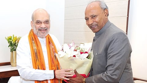 ಮೇಘಾಲಯ ರಾಜ್ಯಪಾಲ ಸಿ.ಎಚ್. ವಿಜಯಶಂಕರ್, ಅಮಿತ್ ಶಾ
