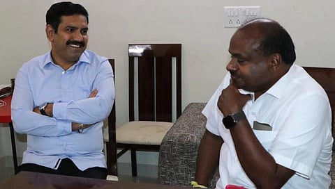 ವಿಜಯೇಂದ್ರ ಮತ್ತು ಎಚ್.ಡಿ ಕುಮಾರಸ್ವಾಮಿ