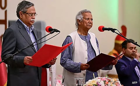 Muhammad Yunus Takes Oath As Head Of Bangladesh Interim Government