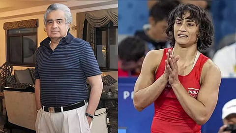 Harish Salve and vinesh phogat
