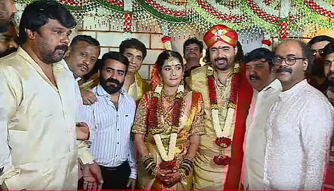 Tharun Sudheer ties the knot with Actress Sonal Monteiro
