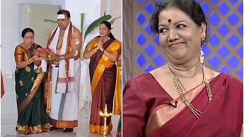ಕಲಾವಿದರ ಸಂಘದಲ್ಲಿ ಪೂಜೆ-ಹೋಮ ಹವನ, ಬಲಚಿತ್ರದಲ್ಲಿ ನಟಿ ಗಿರಿಜಾ ಲೋಕೇಶ್ 