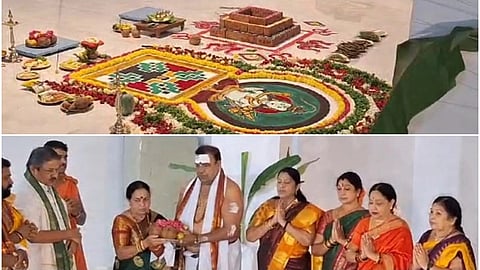ಕಲಾವಿದರ ಸಂಘದಲ್ಲಿ ವಿಶೇಷ ಪೂಜೆ ಹೋಮ-ಹವನ 