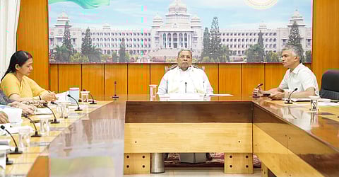 ಸಿಎಂ ಸಿದ್ದರಾಮಯ್ಯ ಸಭೆ