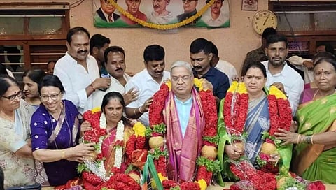 ಪುರಸಭೆಯ ನೂತನ ಅಧ್ಯಕ್ಷ-ಉಪಾಧ್ಯಕ್ಷರೊಂದಿಗೆ ಸಂಸದ ಗೋವಿಂದ ಕಾರಜೋಳ