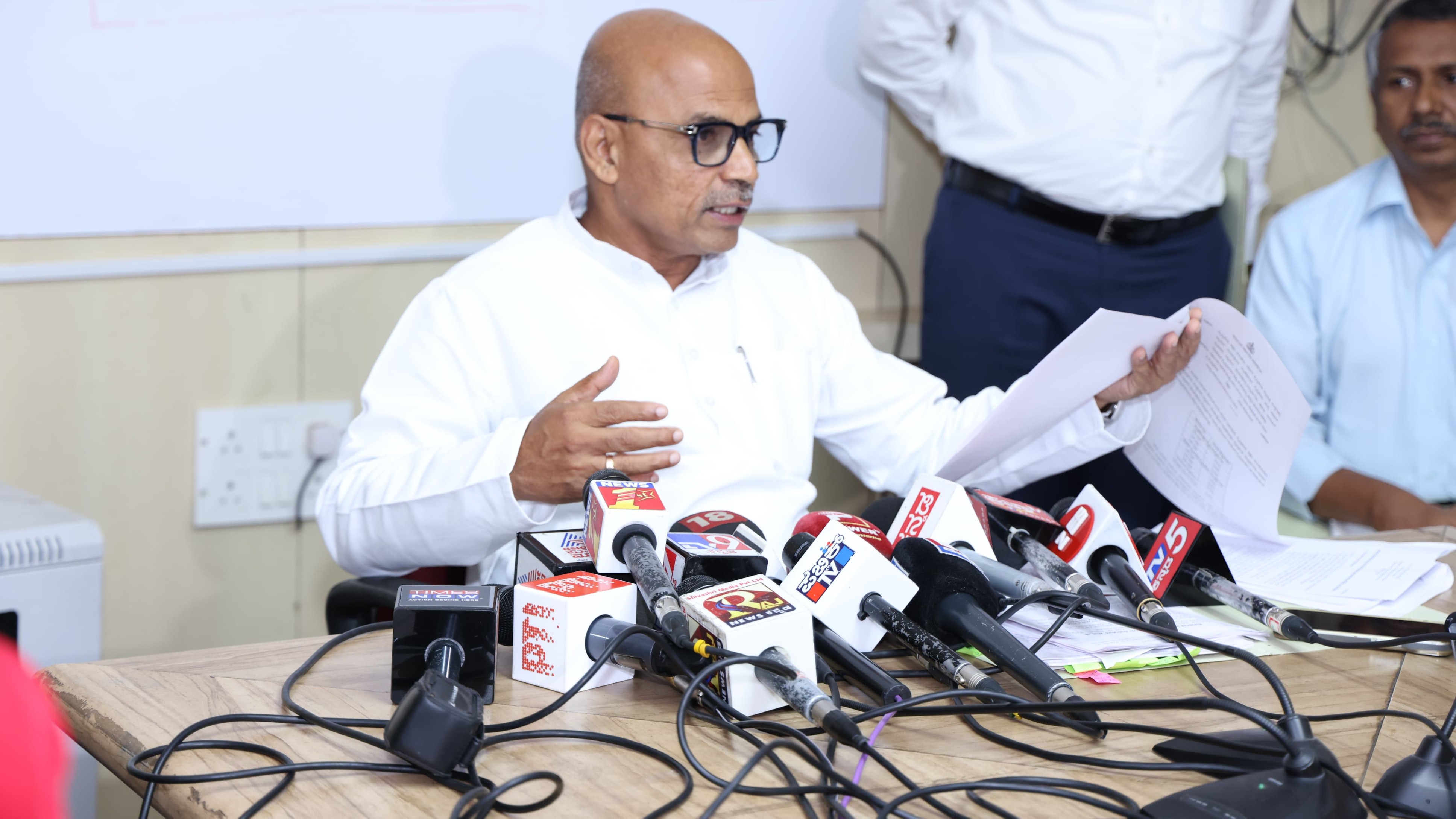 Karnataka Medical Education Minister Sharan Prakash Patil