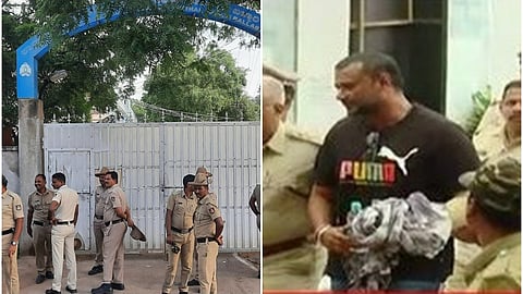 ಎಡಗೈಗೆ ಕ್ರೇಪ್ ಬ್ಯಾಂಡ್ ಧರಿಸಿ ಬಳ್ಳಾರಿ ಜೈಲಿಗೆ ದರ್ಶನ್ ಎಂಟ್ರಿ: 'ದಾಸ'ನ ನೋಡಲು ಬಂದಿದ್ದ ಅಭಿಮಾನಿಗಳಿಗೆ ಪೊಲೀಸರ ಲಾಠಿ ರುಚಿ!