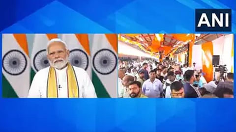 ಮೂರು ಹೊಸ ವಂದೇ ಭಾರತ್ ರೈಲುಗಳಿಗೆ ಪ್ರಧಾನಿ ಮೋದಿ ಚಾಲನೆ