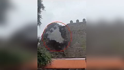 Malkhed Rashtrakuta Fort collapsed