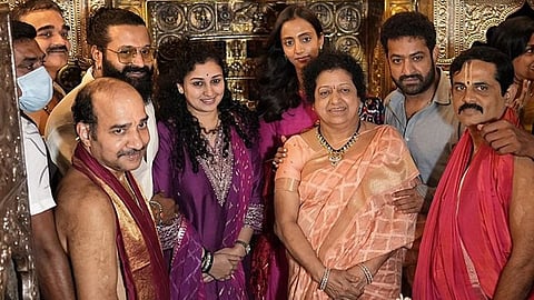 Actor Jr.NTR visits Udupi Krishna Temple