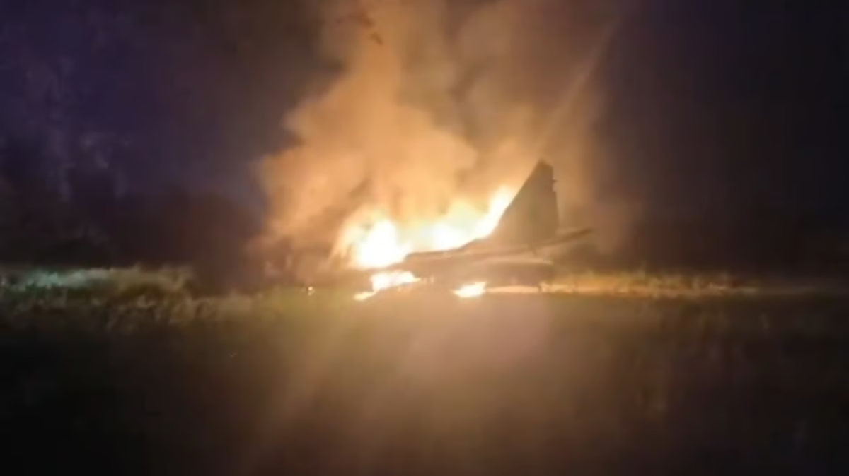 MiG-29 fighter jet crashes in Rajasthan