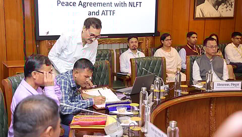 The  Memorandum of Settlement signed between the Government of India, Government of Tripura, NLFT and ATTF