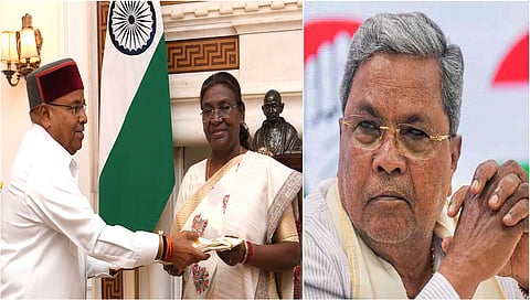 ಥಾವರಚಂದ್ ಗೆಹ್ಲೋಟ್-ದ್ರೌಪದಿ ಮುರ್ಮು-ಸಿದ್ದರಾಮಯ್ಯ