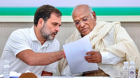 ರಾಹುಲ್ ಗಾಂಧಿ-ಮಲ್ಲಿಕಾರ್ಜುನ ಖರ್ಗೆ