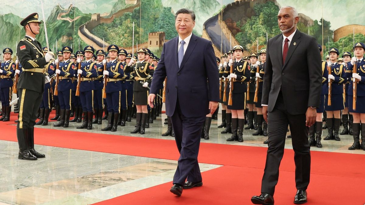 Maldives, China hold talks to boost military ties