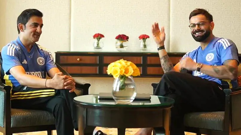 Virat Kohli's interview teaser of Gautam Gambhir goes viral