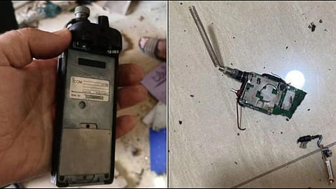A number of walkie talkies exploded in lebanon's capital