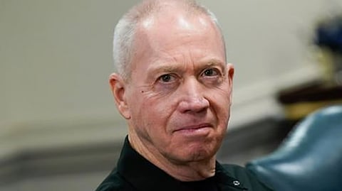Israeli Defense Minister Yoav Gallant 