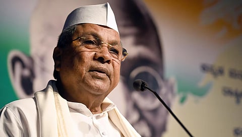 Chief Minister Siddaramaiah