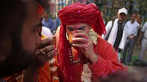 ಗರ್ಬಾ ಪೆಂಡಾಲ್ ಪ್ರವೇಶಿಸುವ ಪ್ರತಿಯೊಬ್ಬರಿಗೂ ಕುಡಿಯಲು ಗೋಮೂತ್ರ ಕೊಡಿ: ಮಧ್ಯ ಪ್ರದೇಶ ಬಿಜೆಪಿ ನಾಯಕ