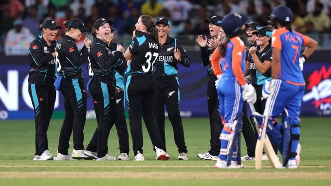 New Zealand won by 58 runs against India