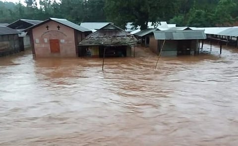 ಮೇಘಾಲಯದಲ್ಲಿ ಪ್ರವಾಹ