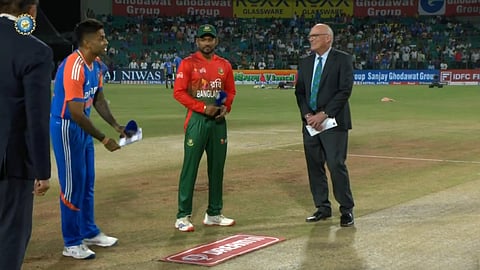 India have won the toss and have opted to field against Bangladesh