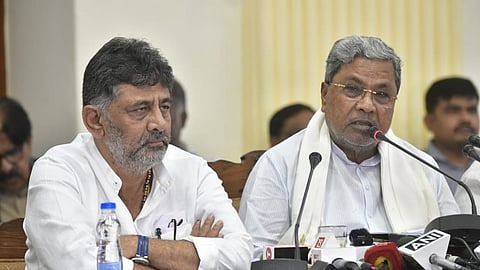 Siddaramaaiah And Dk Shivakumar