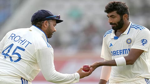 Rohit Sharma- jasprit bumrah  (File pic)