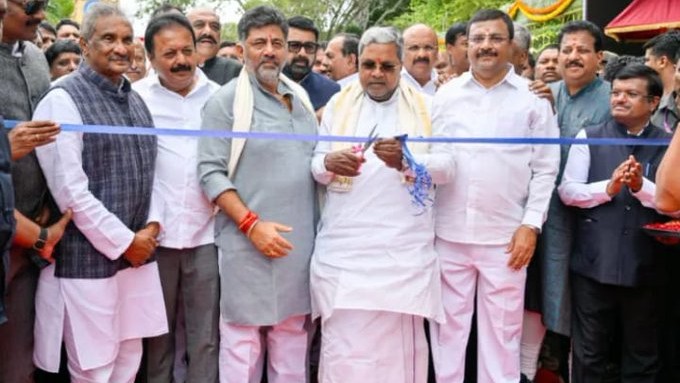 DK Shivkumar launches Cauvery Phase 5 Water project