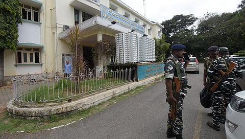ED raids MUDA office, Mysuru