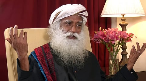Isha Foundation founder and spiritual guru Sadhguru Jaggi Vasudev