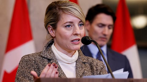 Canada's Foreign Minister Mélanie Joly 