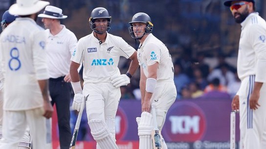 first Test win for New Zealand after 36 years in India