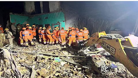 cylinder blast in Bulandshahr